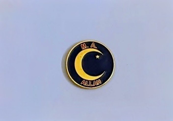 Crescent Circle 7 car decal